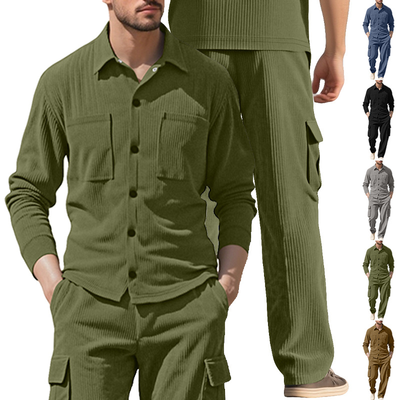 Men's Tracksuit Corduroy Workw - Outdoor Sportswear review and price