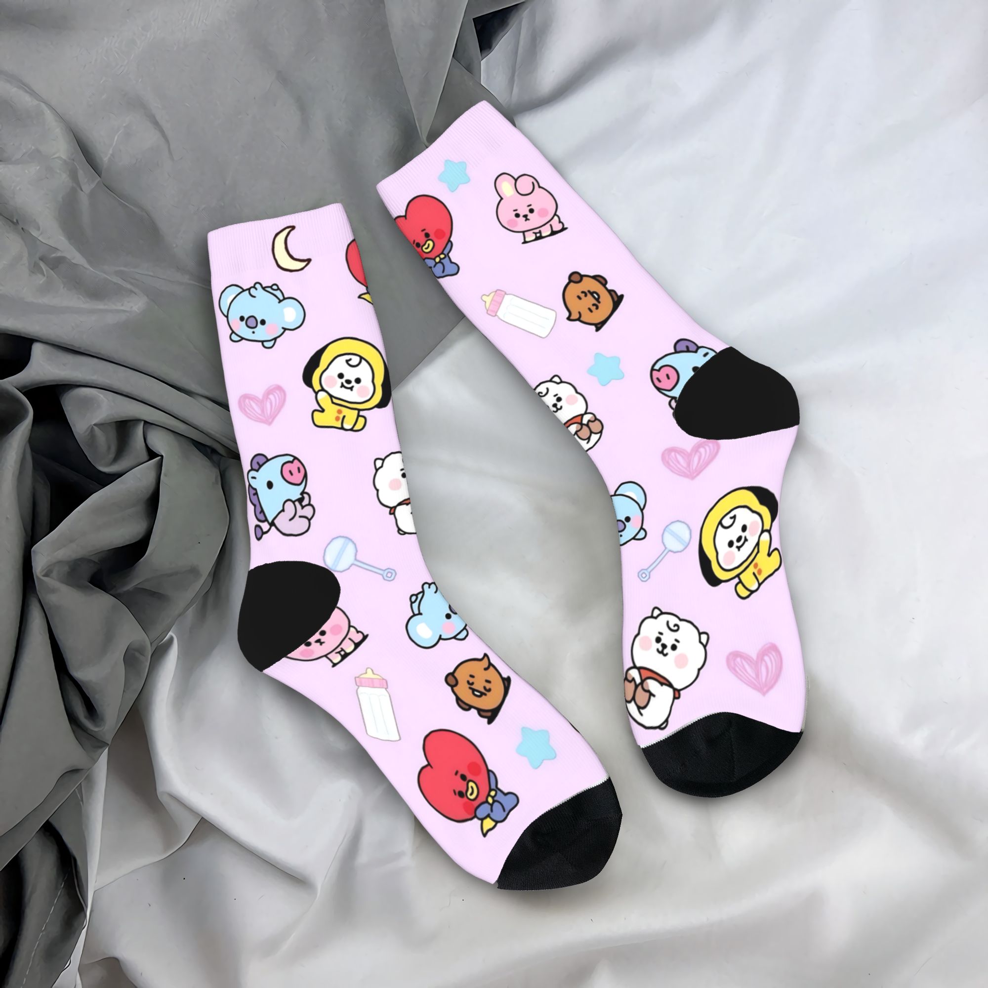 Cartoon Music Band Socks Korea - Outdoor Sportsman Group review and price
