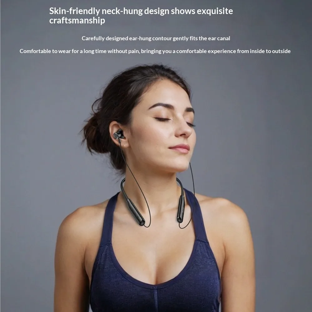 Neck-hung Bluetooth Headphones - Outdoor Sport News review and price
