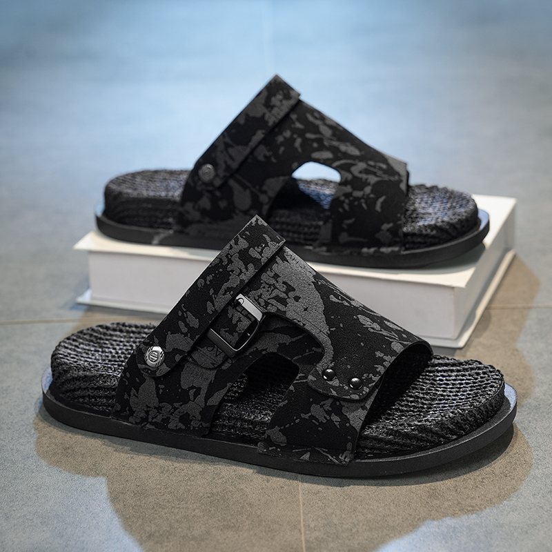 Men's slide casual Sandals sum - Outdoor Sports Shoes review and price