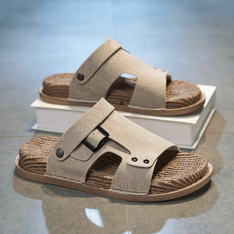 Men's slide casual Sandals sum - Outdoor Sports Shoes review and price