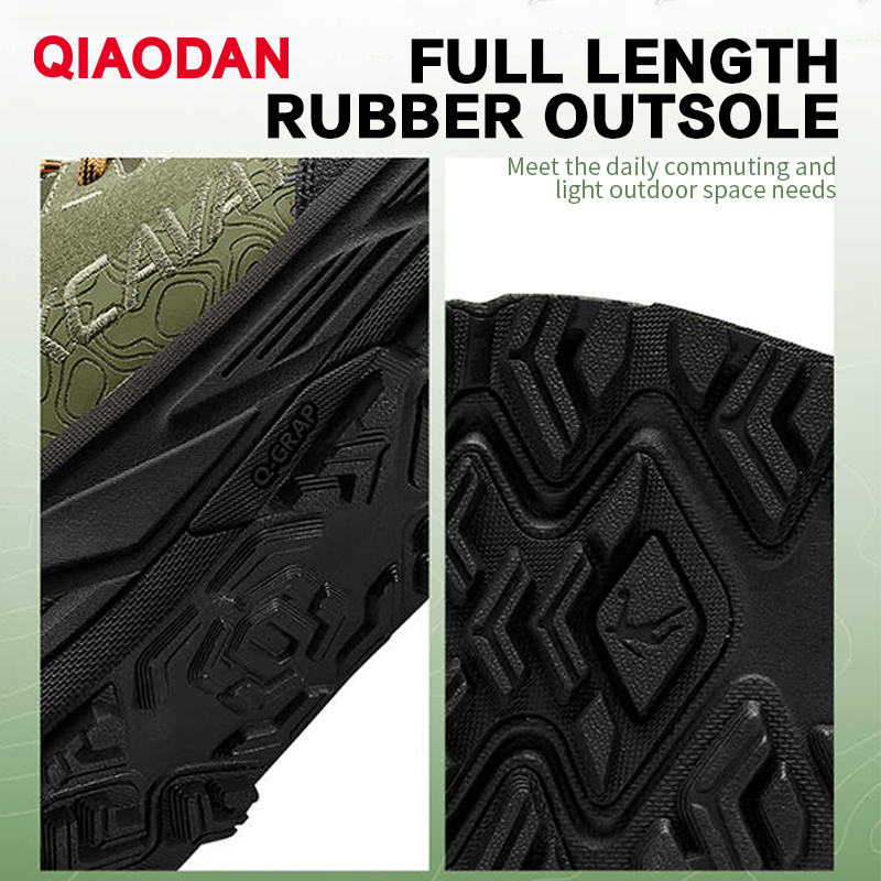 QIAODAN Hiking Shoes Men Leath - Climbing Shoe Beginner review and price