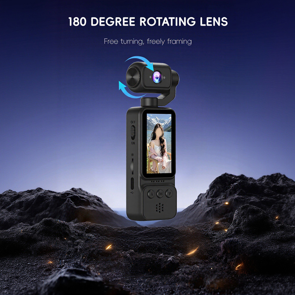 Handheld Vlogging Recorder 4K  - Outdoor Sport Camera review and price