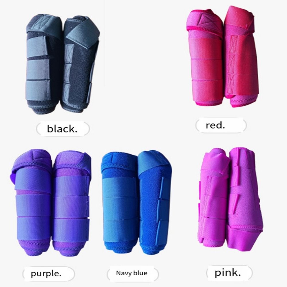 4pcs/set Colorful Horse Sport  - Brushing Boot Horse review and price