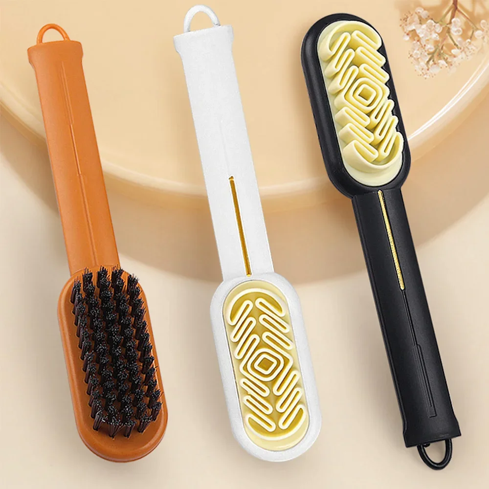 1pc 2 in 1 Suede Shoe Brush Cl - Brushing Boot Horse review and price