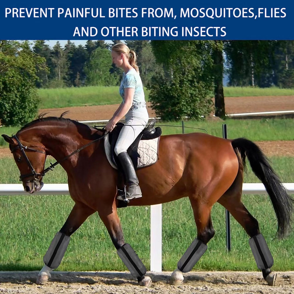 4Pcs Mesh Fly Boots For Horses - Brushing Boot Horse review and price